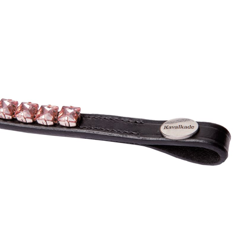 Kavalkade "Square" Black Browband