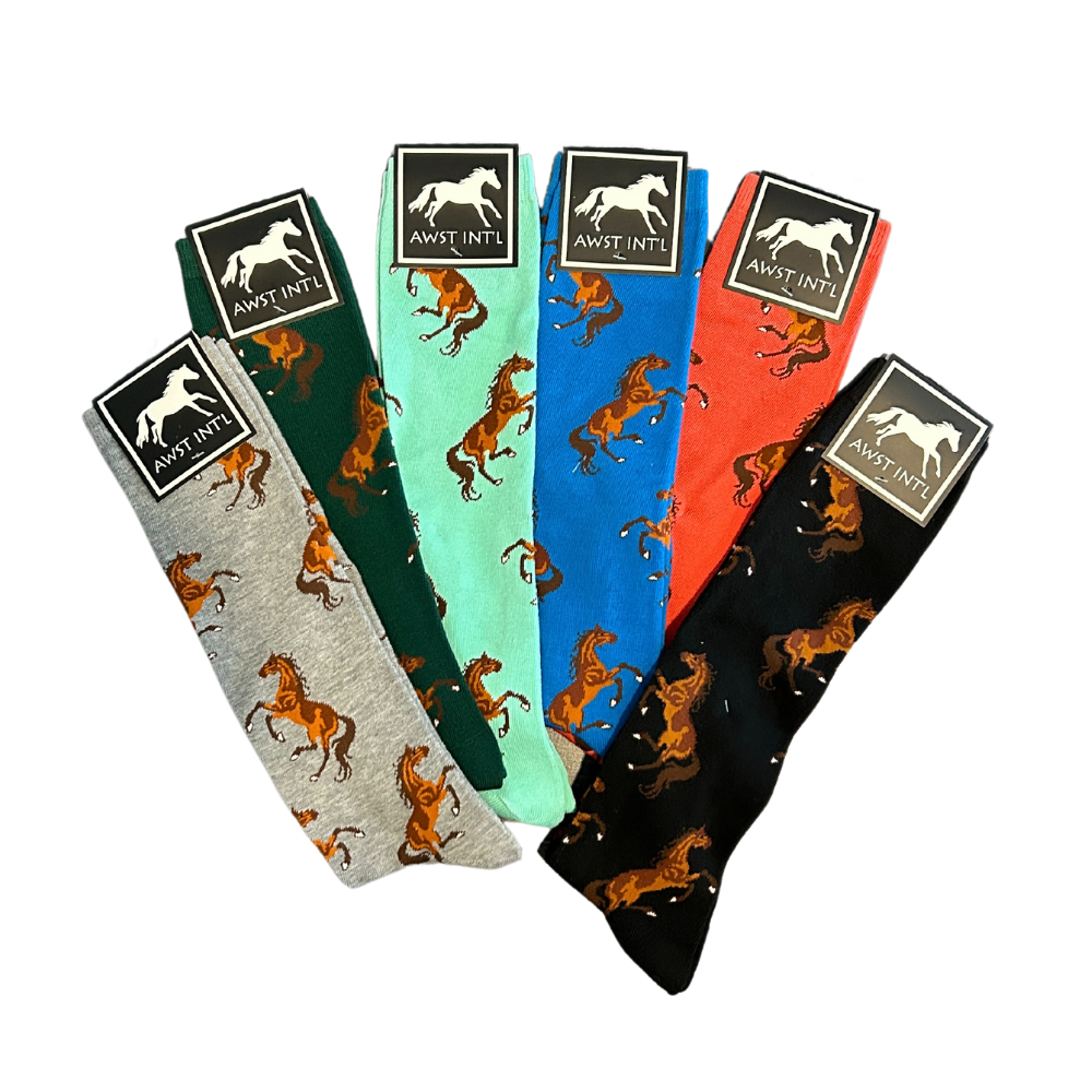 AWST Int'l Ladies "Lila" Bay Horse Knee Socks