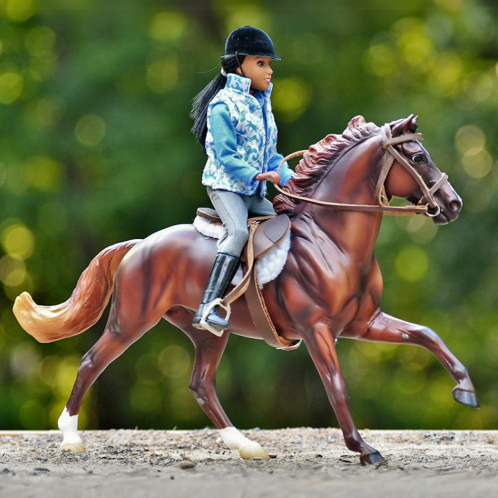 Breyer Makayla,  8" Schooling Rider