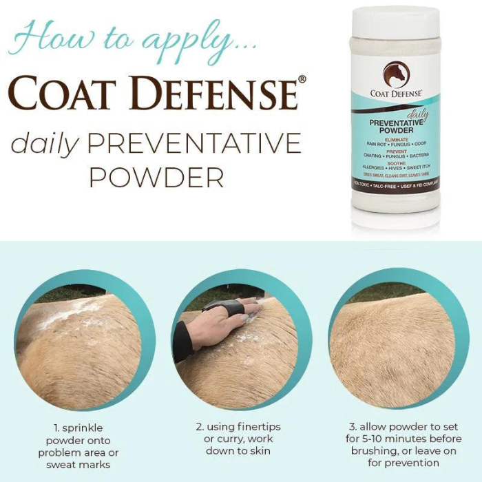 Coat Defense Daily Preventative Powder, 8 oz