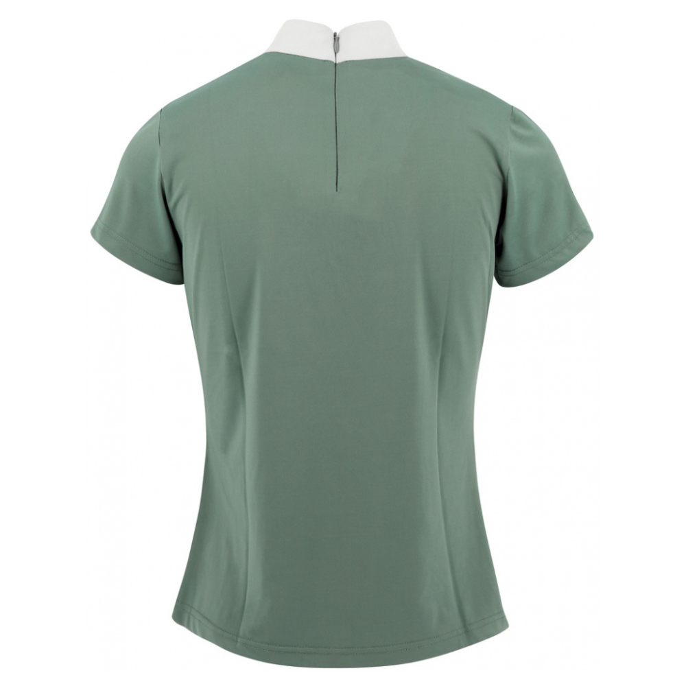 Equithème Funza Short Sleeve Competition Shirt, Sage Green