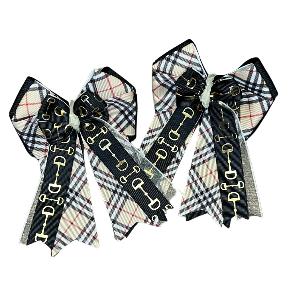 FabbyFab "Black Tack" Show Bows