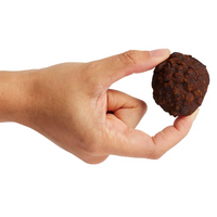 German Beet Treat Being Held in a Persons Hand