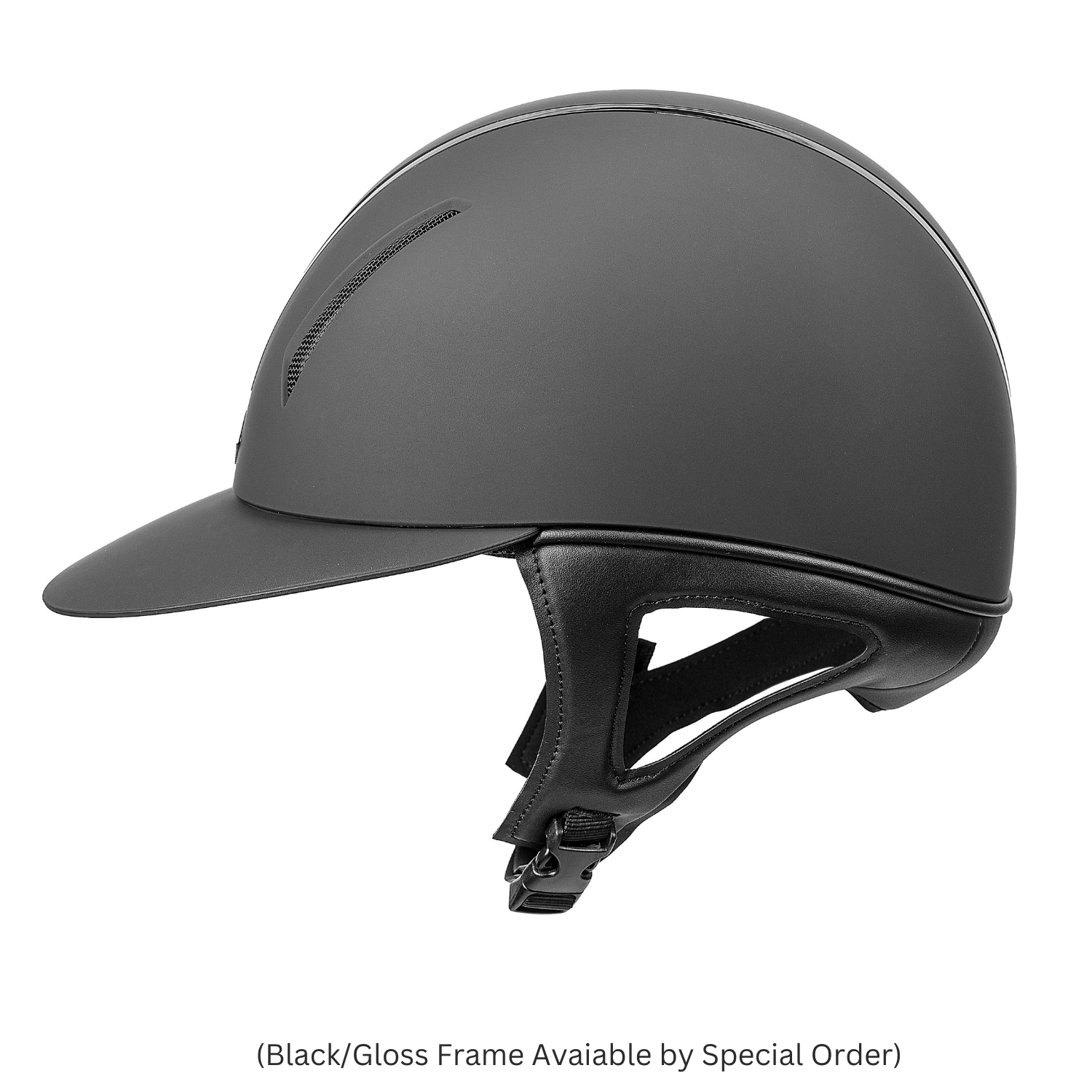 IRH F1 Wide Brim Helmet, Matte Black/Matte Frame