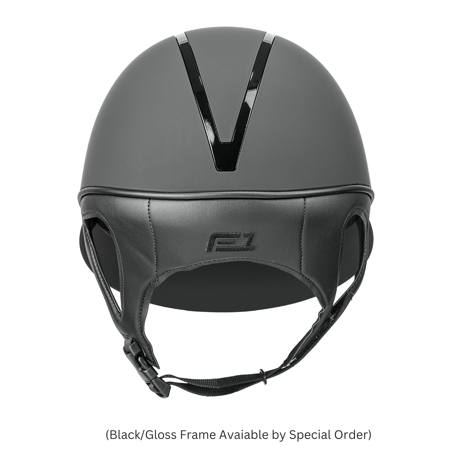 IRH F1 Wide Brim Helmet, Matte Black/Matte Frame