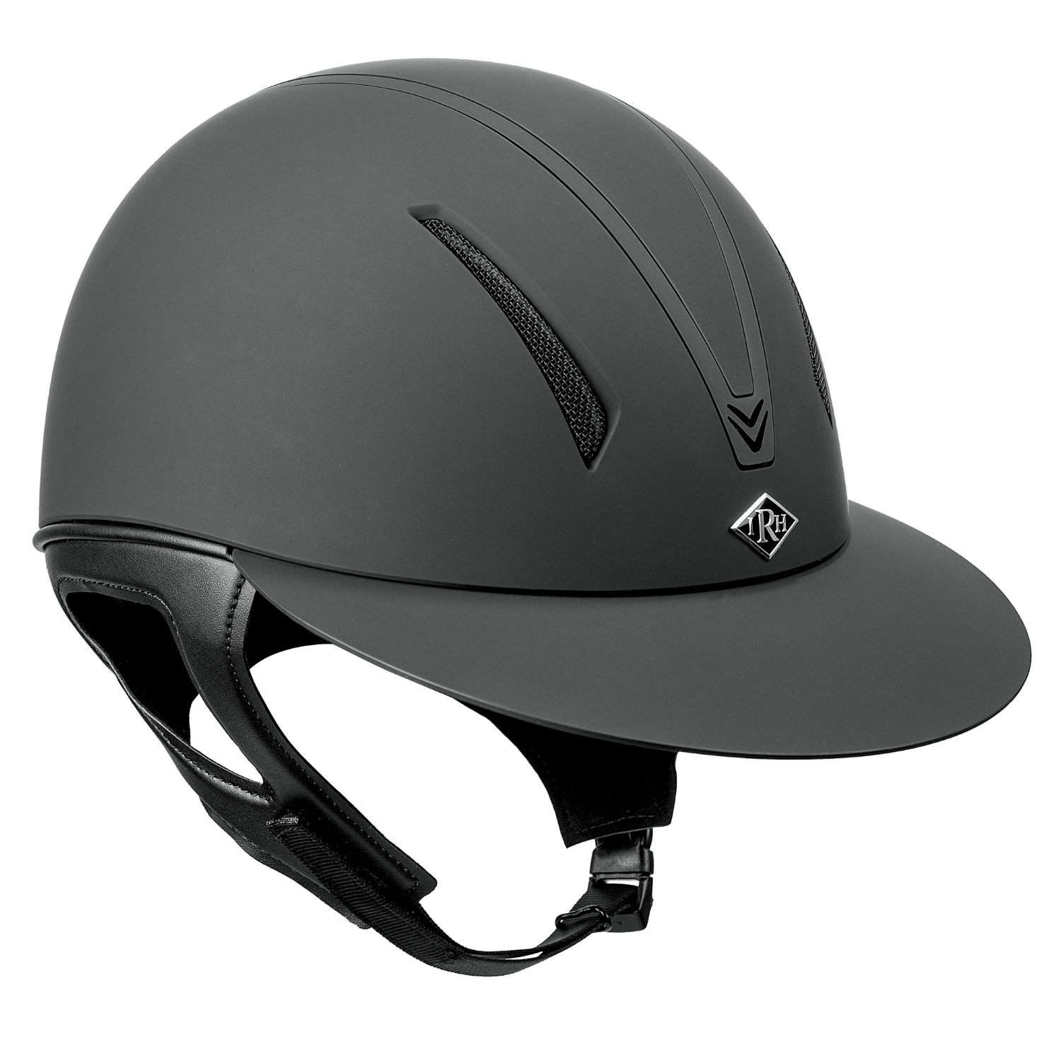 IRH F1 Wide Brim Helmet, Matte Black/Matte Frame