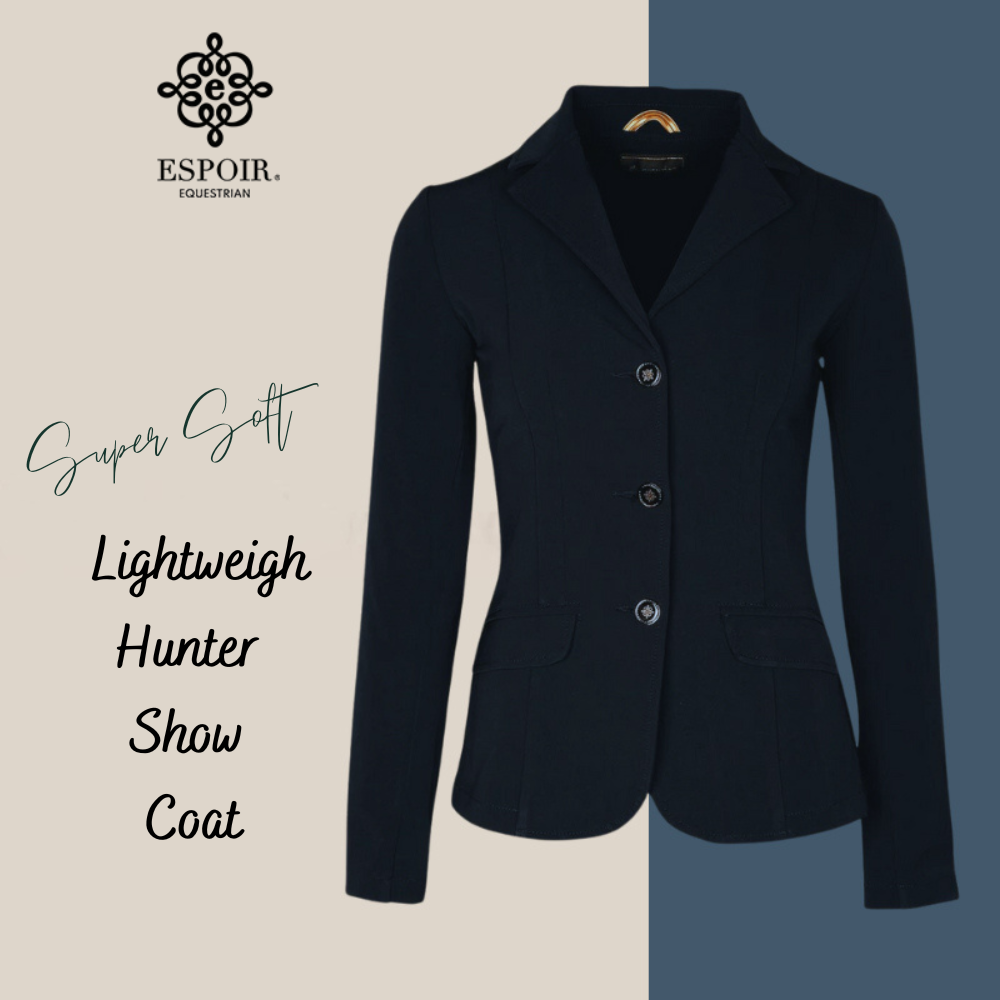 Espoir Super Soft Lightweight Hunter Show Jacket, Navy