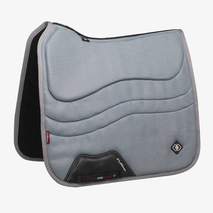 LeMieux Ultra Mesh Dressage Square Pad, Grey