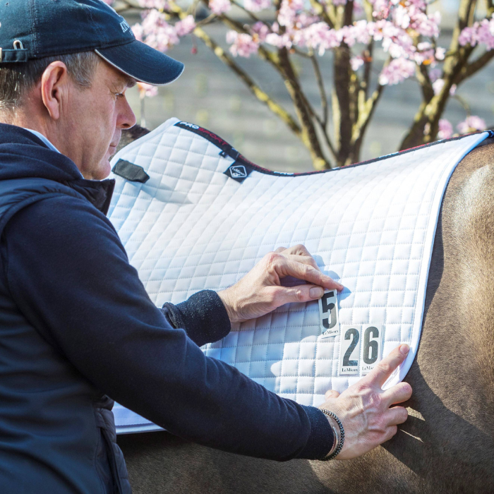 LeMieux Cotton Dressage Competition Square Pad