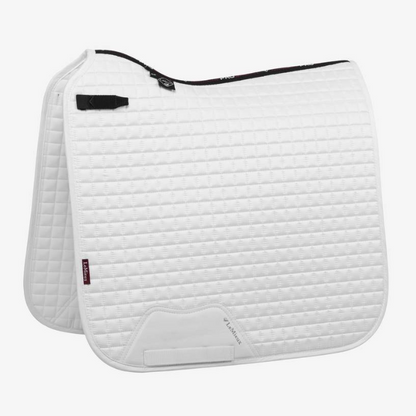 LeMieux Suede Dressage Square Pad, White