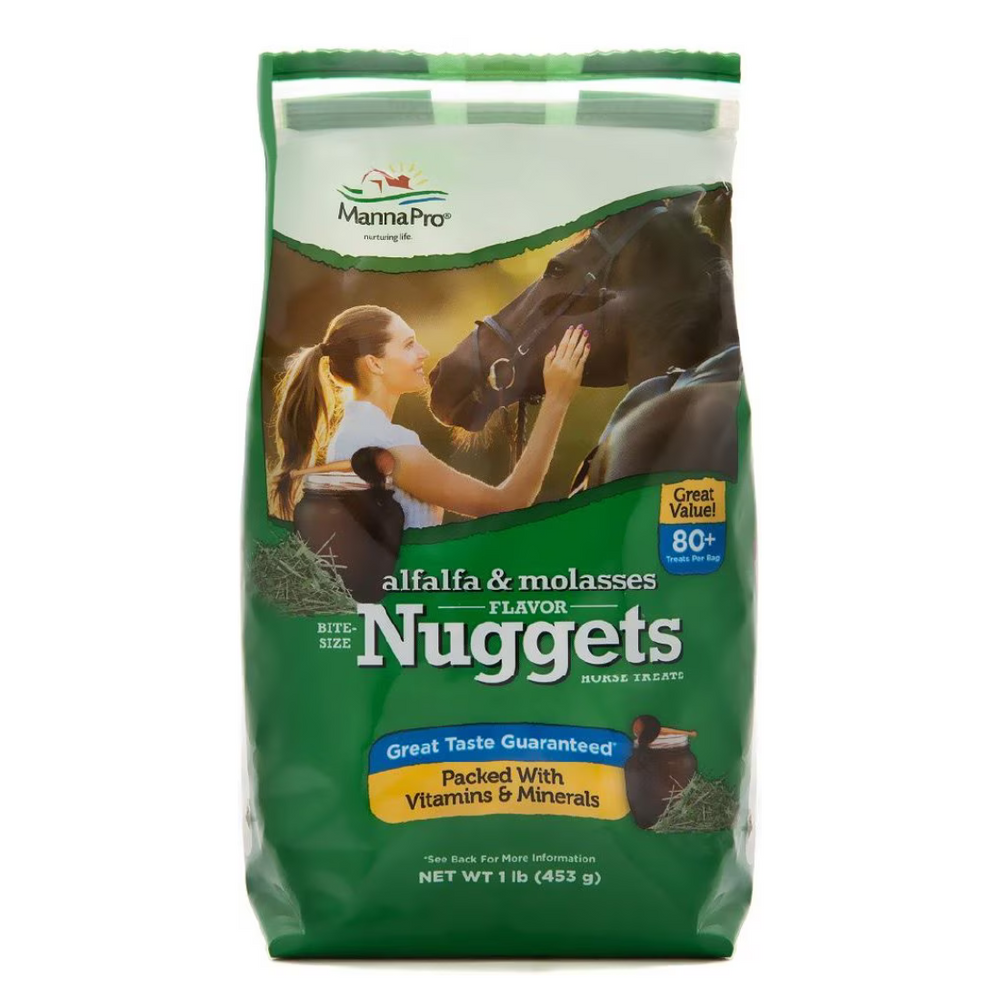 Manna Pro Alfalfa & Molasses Flavor edBite Size Nuggets Package