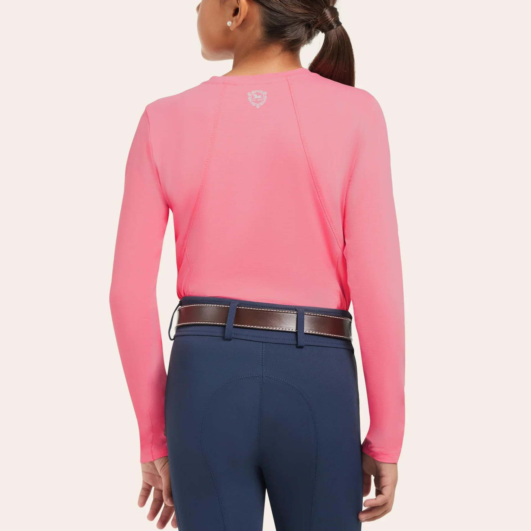 R.J. Classics Jordyn Jr. Crew Neck Shirt, Pink Lemonade