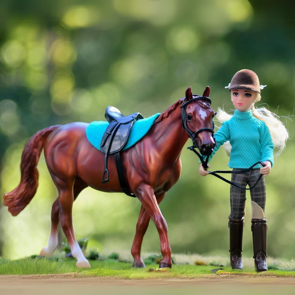 Breyer Classics Casual English Rider, Heather