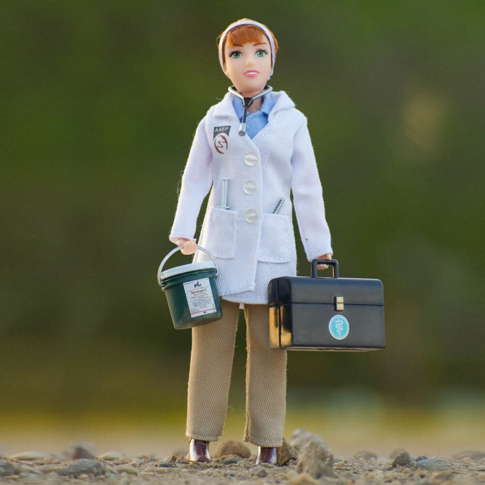 Breyer® Veterinarian Laura with Vet Kit, 8" Figure