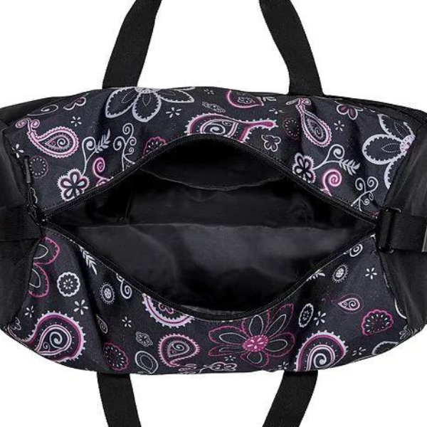 AWST Int'l "Lila" Galloping Horse Paisley Duffle Bag