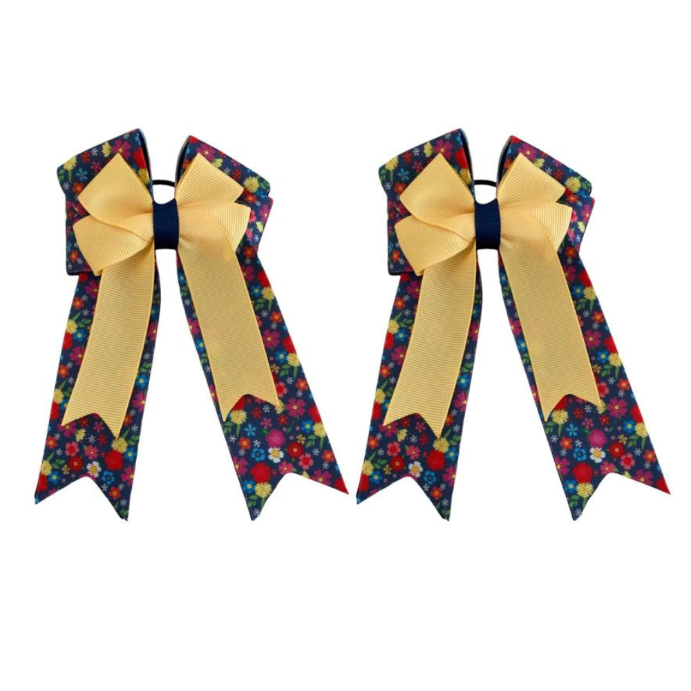 Belle & Bow "Gold Flory" Show Bows