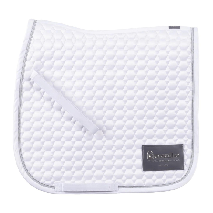 Cavallo Jolly Dressage Saddle Pad, White