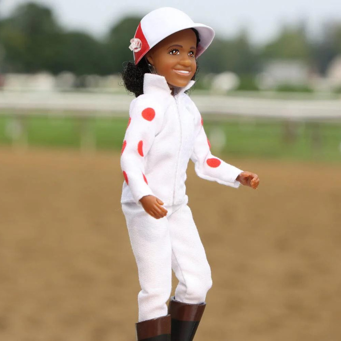 Breyer Cheryl White Rider, Horse, and Book Set