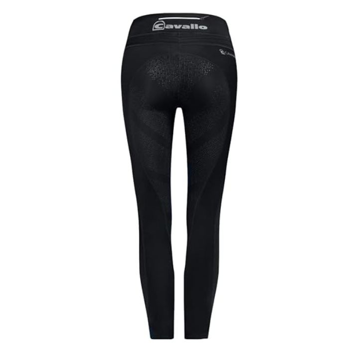 Cavallo Lin Grip Winter Performance Lin Grip Riding Leggings, Black