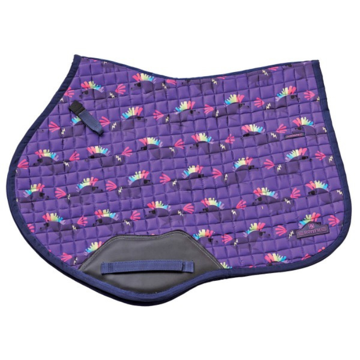 Romfh Pattern Curvy Horse Saddle Pad