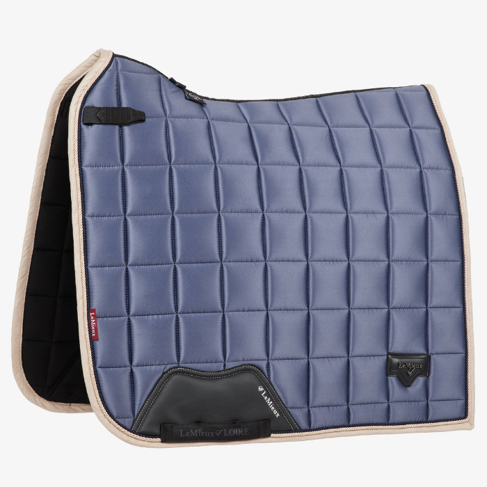 LeMieux Loire Classic Dressage Square Pad, Jay Blue