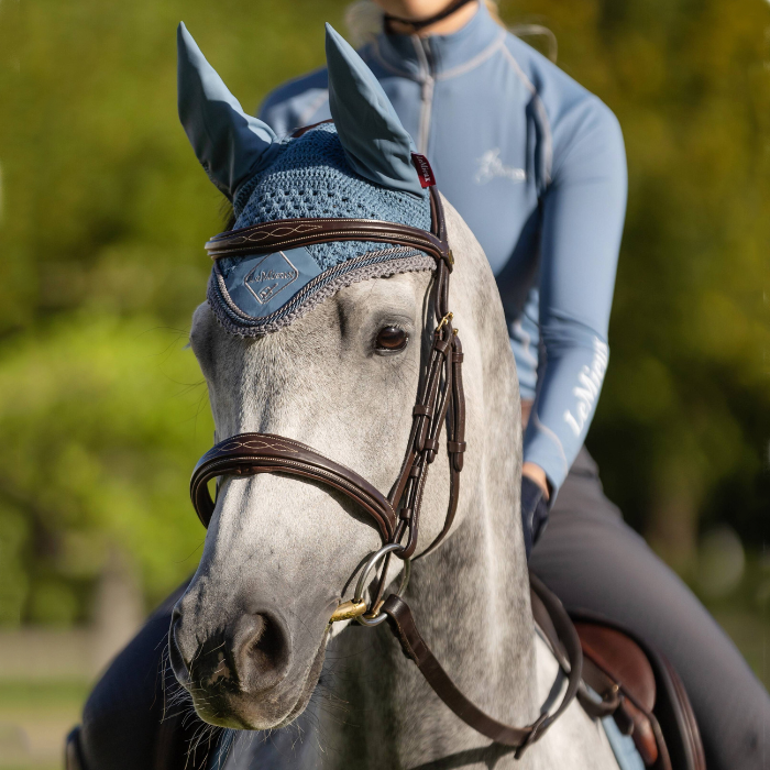 LeMieux Classic Ear Bonnet, Ice Blue