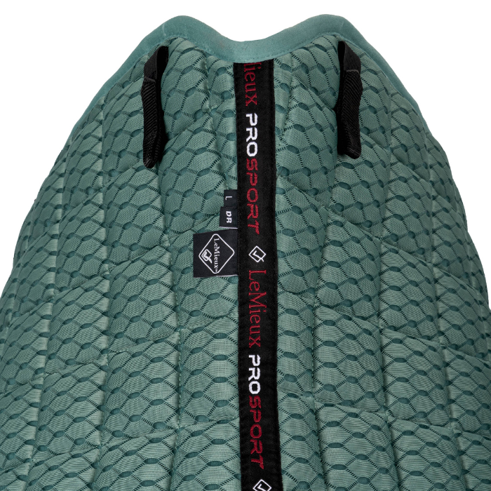 LeMieux Carbon Mesh Dressage Square Pad, Sage