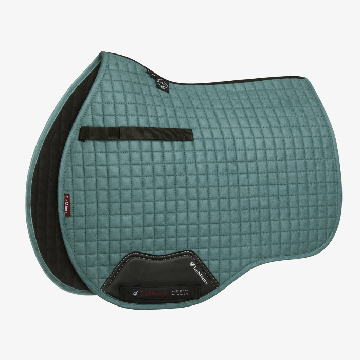 LeMieux Suede GP Square Saddle Pad, Sage