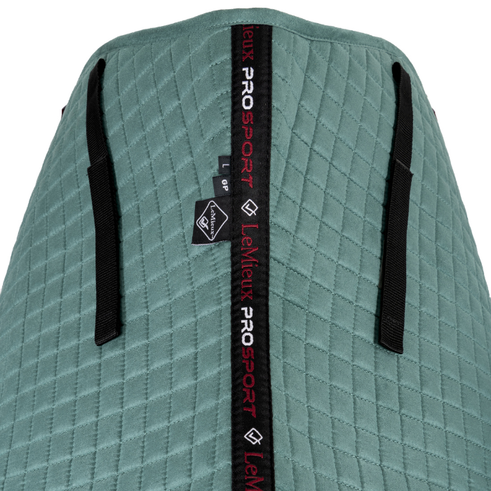 LeMieux Suede GP Square Saddle Pad, Sage