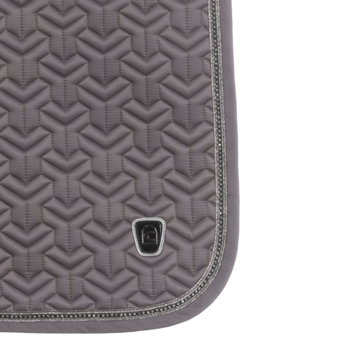 Cavallo Caval Cool Comfort Dressage Saddle Pad, Sepia Olive