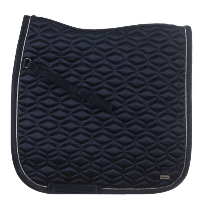 Cavallo Caval Bamboo Dressage Pad, Dark Blue