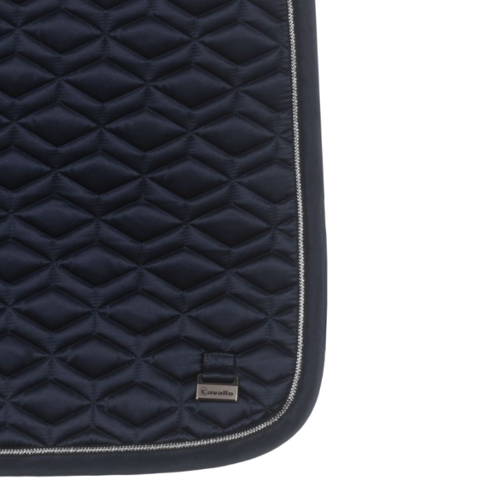 Cavallo Caval Bamboo Dressage Pad, Dark Blue