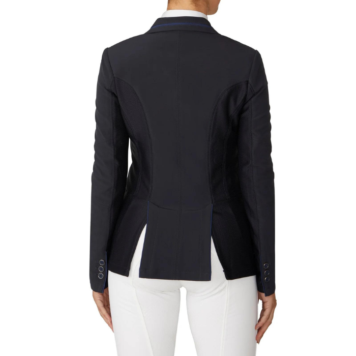 Ovation Hybrid Mesh Show Coat, Navy