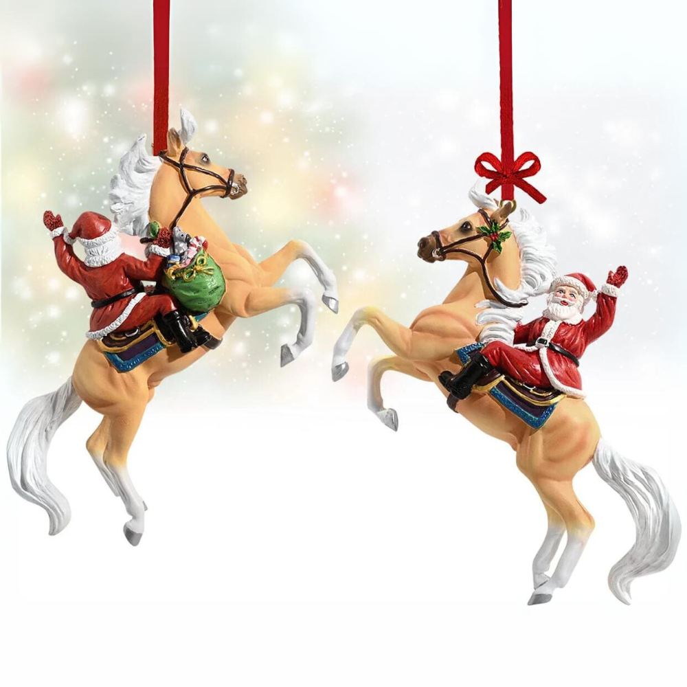 Breyer 2024 Hi Ho Santa Ornament