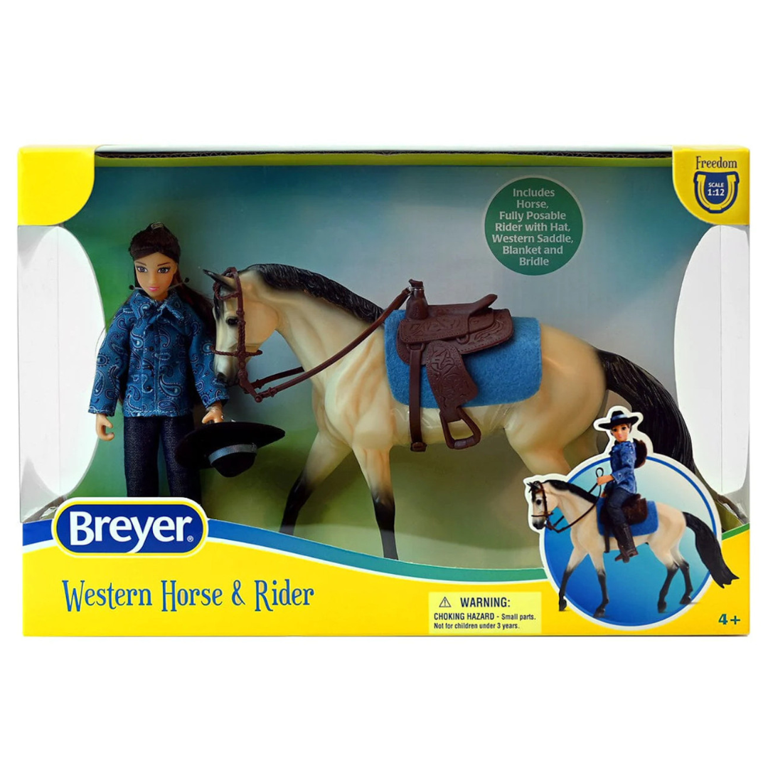 Breyer Classics Western Horse & Rider