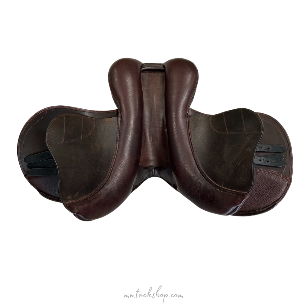 SOLD - M. Toulouse Annice +4 Platinum Close Contact Saddle