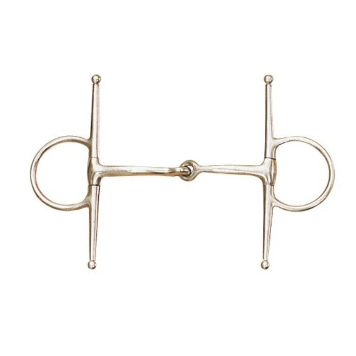 Full Cheek Medium Weight Snaffle Bit