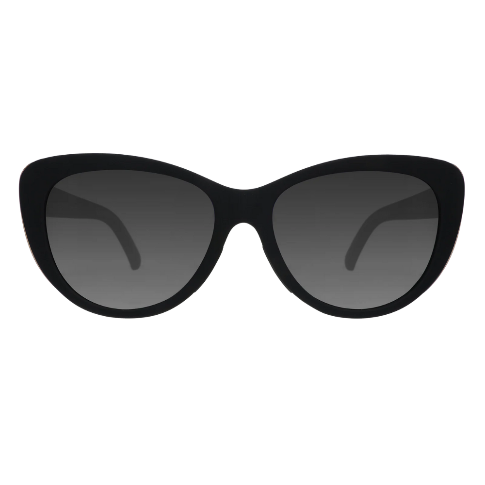 goodr It's Noir, Darling Sunglasses Front View Product Image