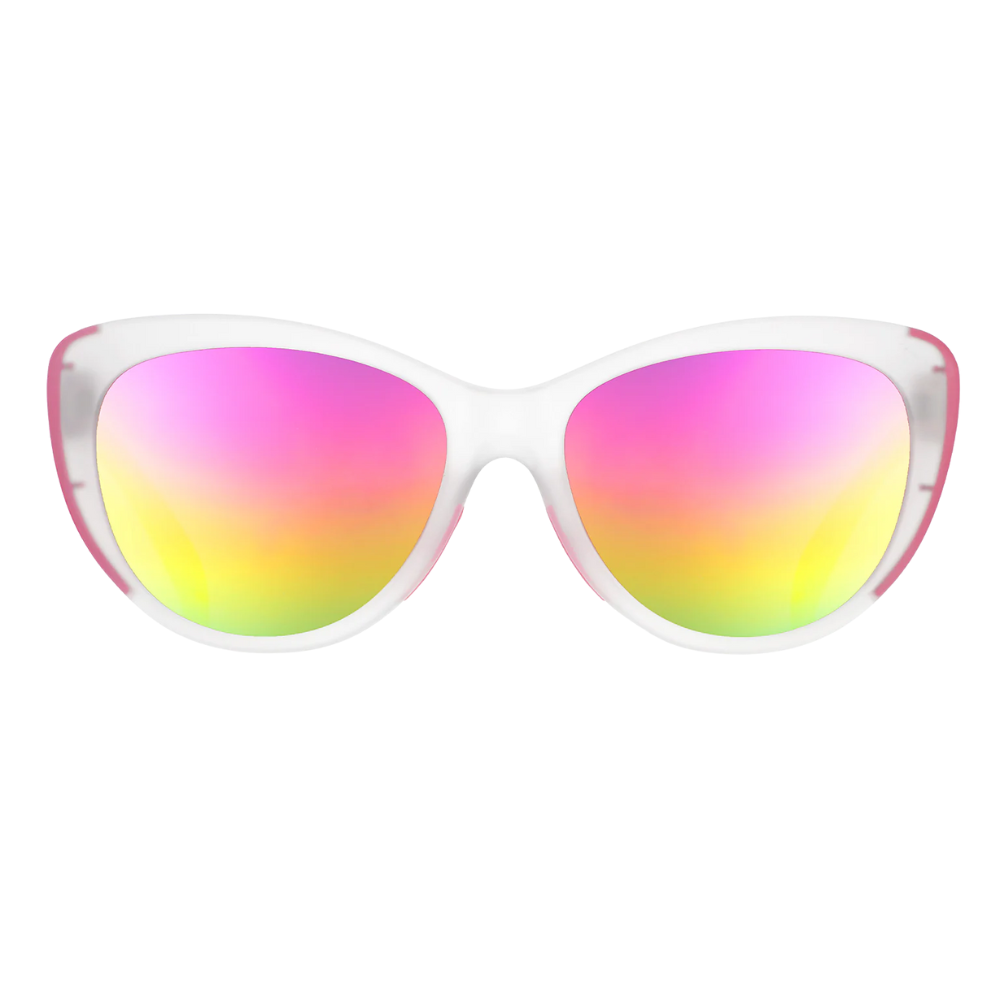 goodr Rainbow Ready Sunglasses, Front View