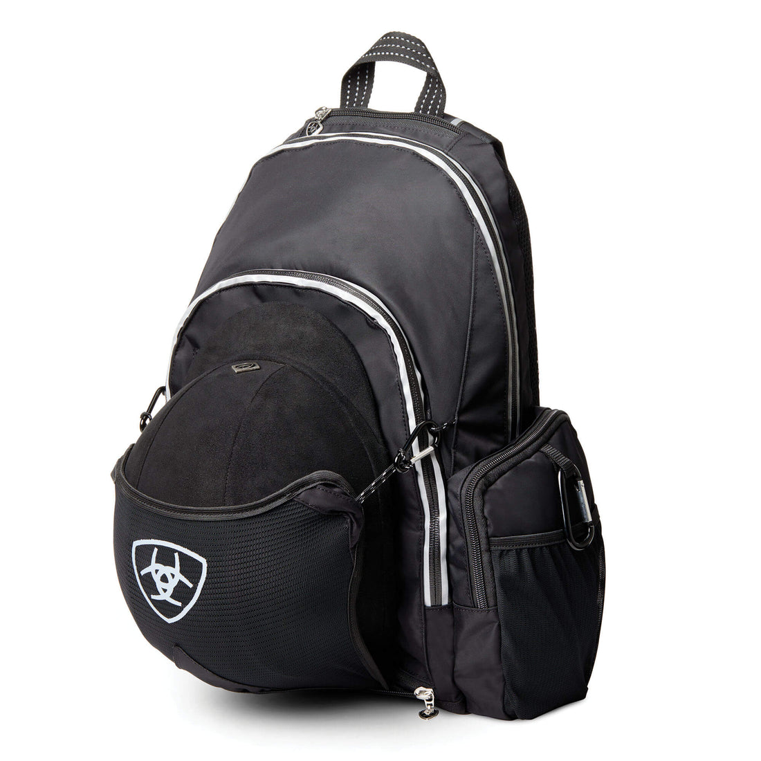 Ariat® Ring Backpack, Black &amp; Grey