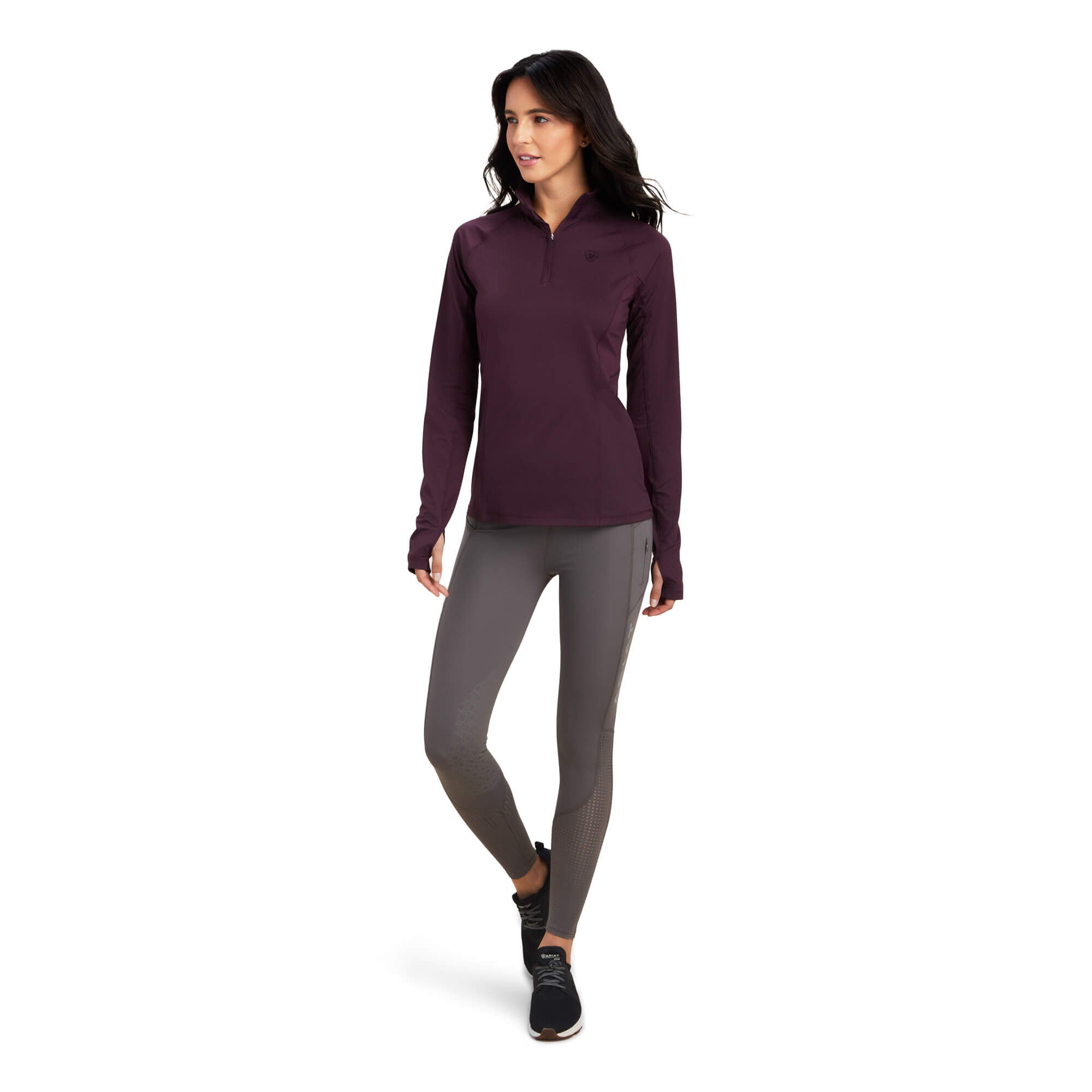 Ariat® Lumina Lowell Baselayer, Mulberry