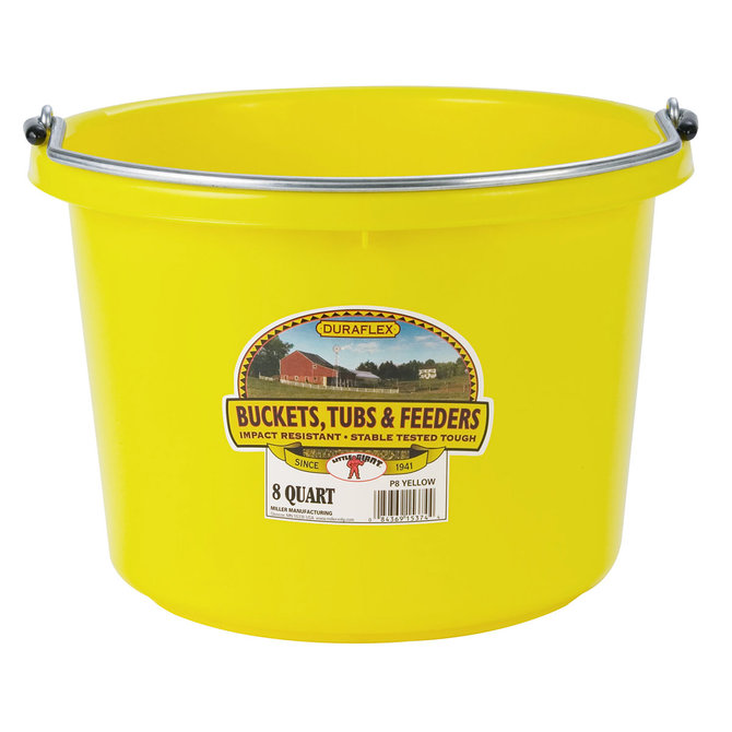 Bucket-8 Qt Duraflex