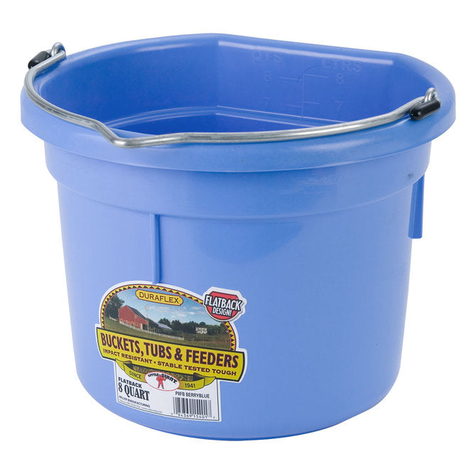 Bucket-8 Qt F/B Duraflex