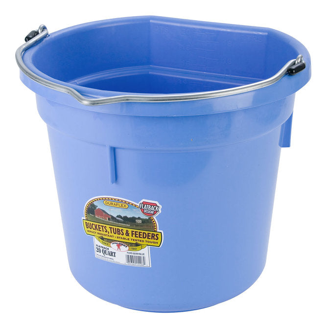 Bucket-20 Qt F/B Duraflex