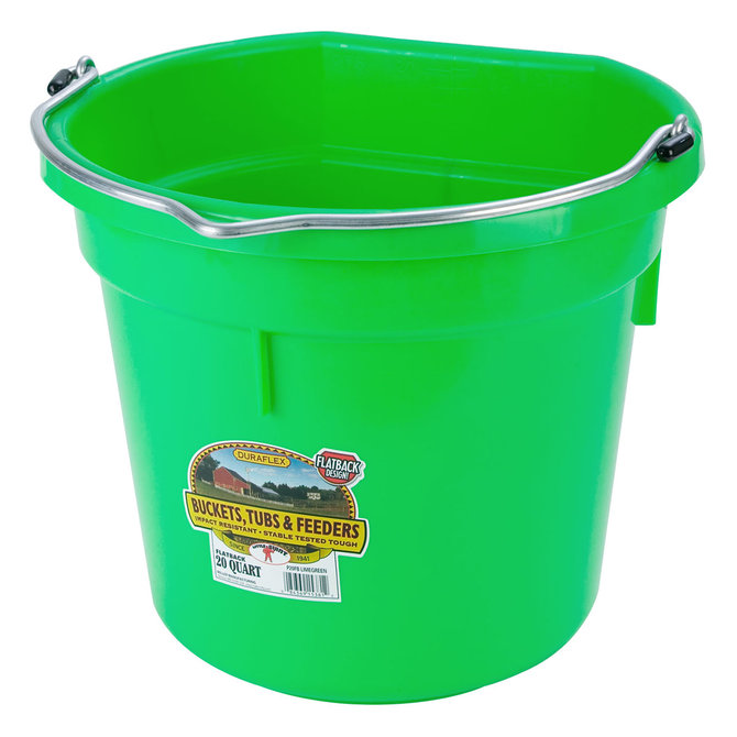 Bucket-20 Qt F/B Duraflex