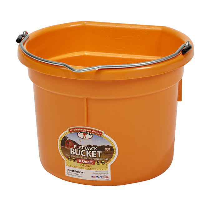 Bucket-8 Qt F/B Duraflex