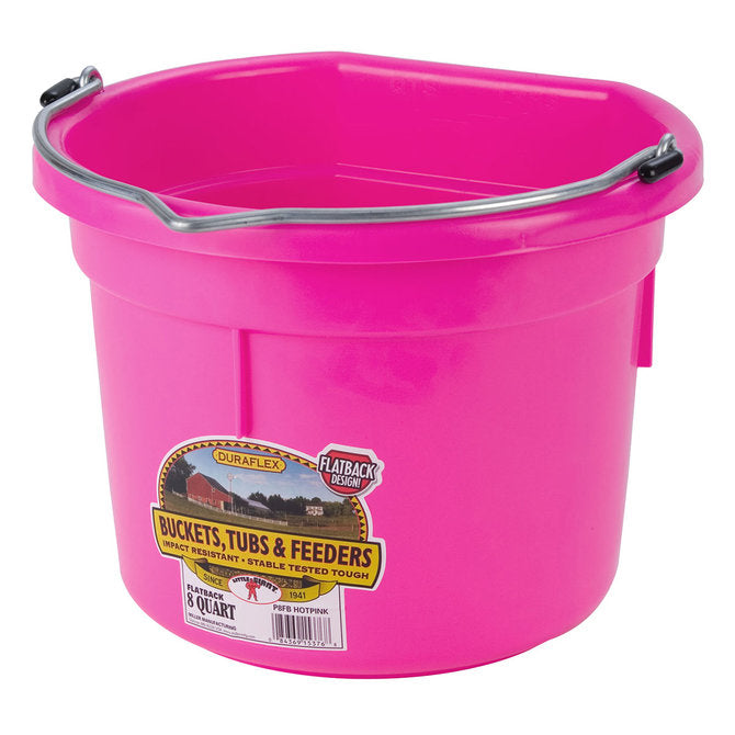 Bucket-8 Qt F/B Duraflex