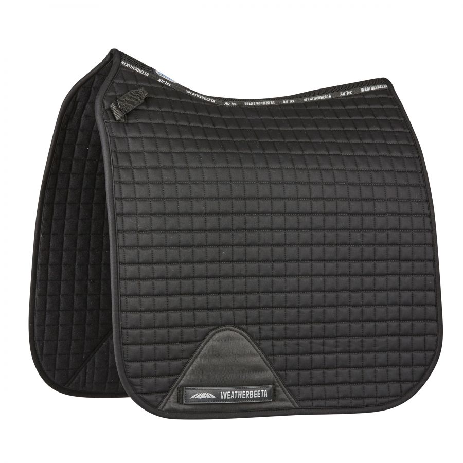 WeatherBeeta Prime Dressage Saddle Pad,  Black