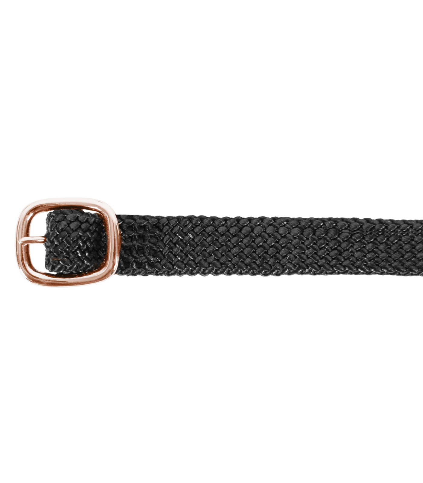 Nylon Spur Straps with Rose Gold Buckle