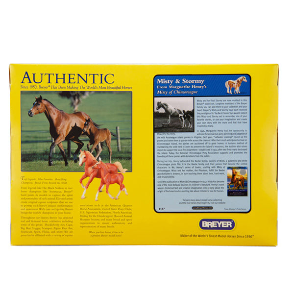 Breyer® Misty & Stormy, Chincoteague Ponies & Book